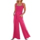 thumbnail image 1 of Mono Para Mujer, de Moda, de Verano, Con Bolsillo Sólido, Informal, Sin Mangas, Con Tirantes. Odeerbi ODB-4, 1 of 6