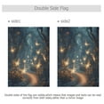 thumbnail image 3 of Fantasy Forest at Night Garden Flag Double Sided Outdoor Banners Yard Flags for Garden Home Holiday Decorations, 3 of 6