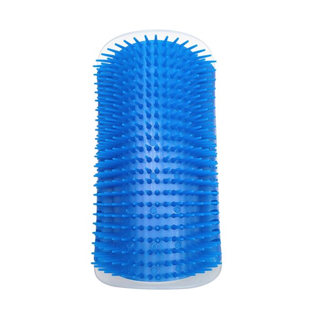 Gatos Cepillo Esquina Gatito Masaje Self Groomer Peine Depilación Frotar (Azul) Ehuebsd Para estrenar
