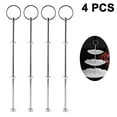 thumbnail image 1 of 4 Sets 3 Tier Cake Stand Hardware,Tiered Tray Hardware 3 Tier Cake Stand Fittings Hardware Dessert Serving Tray Stand Handle Hardware Fittings for Cake Stands, 1 of 9