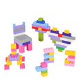 Australian building blocks toy assembling and inserting color box ...