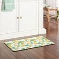 thumbnail image 2 of Bloomfield Lots of Lemons Anti-Fatigue Kitchen Mat, White/Yellow, 18"x30", 2 of 6