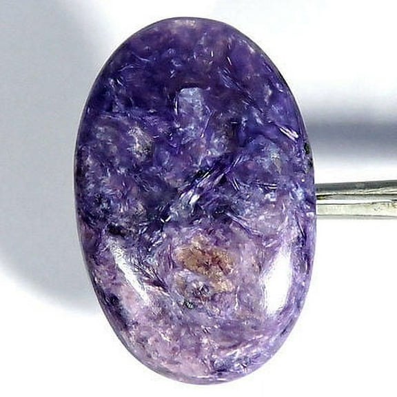 39.20Cts Stunning Natural Purple Charoite Oval Cabochon Loose Gemstone