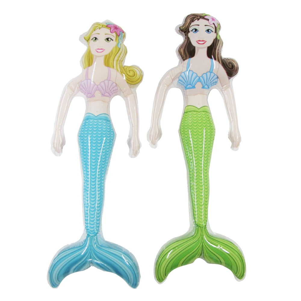 little mermaid floaties