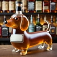 thumbnail image 6 of ACDANC Dachshund Dog Whiskey Bottle Shaped Whiskey Bottle Unique Wine Decanter for Men 9.3", 6 of 7