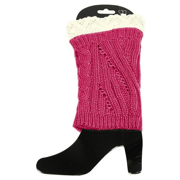 Falari Women Crochet Knitted Leg Warmer