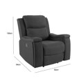 thumbnail image 4 of Sillón Reclinable Hometrends Negro, 4 of 4