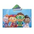 thumbnail image 2 of Super Why Cloak Hooded Blanket Soft Wearable Blanket Hoodie Throw Cape for Couch Kids Adults 60"x80", 2 of 8