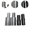 thumbnail image 6 of TISHITA Broom Handle Threaded Tip Connector for Various Poles and Cleaning Tools for Household and Commercial Pole Adapter Mop Parts , black 4pcs, 6 of 8