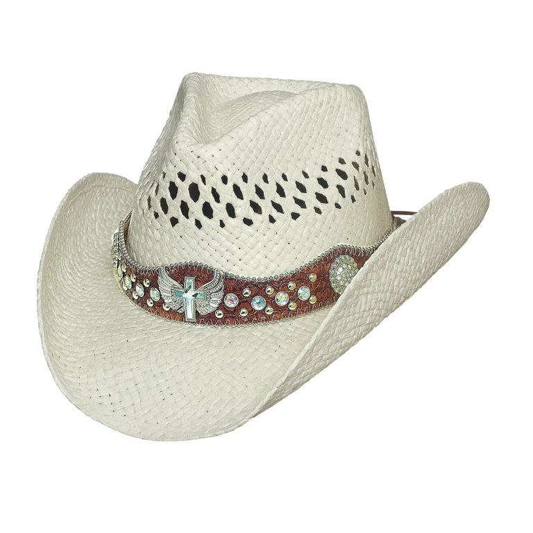 Bullhide Hats 2844W Run A Muck Collection Long Live Rock L-Xl White Cowboy Hat