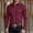 Wine, variant on LYSMORA Mens Lapel Long Sleeve Western Button Down Shirt Dual Snap Chest Pockets Solid Woven Casual Cowboy Shirt