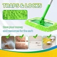 thumbnail image 3 of 3PCS Chenille Mop Refill Pads for Home Use– Replacement Mop Heads for Floor Cleaning,Fits Most Standard Mops, for Hardwood Tile Laminate Floors, 3 of 9