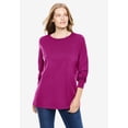 thumbnail image 2 of Woman Within Plus Size Perfect Long-Sleeve Crewneck Tee (Petite Available), 2 of 6