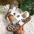 thumbnail image 4 of Domzle Women Retro Gum Sole Fashion Sneakers | PU Leather Classic Tennis Walking Shoes Anti Slip Trainers Brown 39, 4 of 8