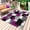 Purple, variant on Modern Purple Grey Outdoor Rug for Patio/Deck/Porch, Non-Slip Large Area Rug 4 x 6 Ft, Abstract Geometric Color Blocks Indoor Outdoor Rugs Washable Area Rugs, Reversible Camping Rug Carpet Runner
