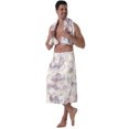 thumbnail image 2 of Colevkie Men's 2 Pcs Shower Skirt & Bath Towel Set for Bathroom Hotel Spa Beach Towel Wrap Set Soft Absorbent Portable, 2 of 7