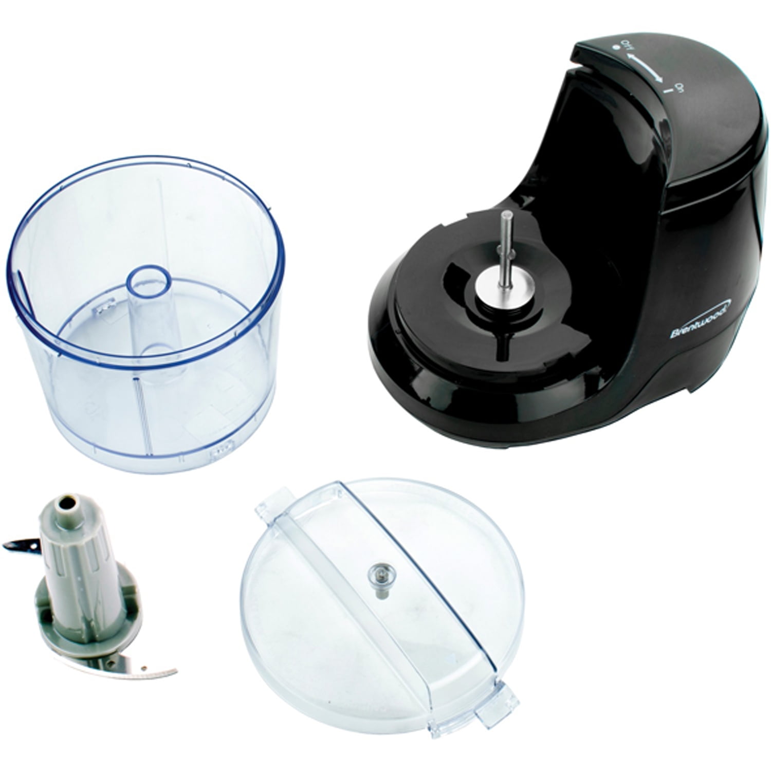Brentwood 1.5-Cup Mini Food Chopper, Black