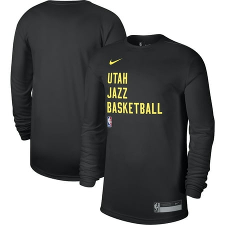 UPC 196607302989 product image for Unisex Nike Black Utah Jazz 2023/24 Legend On-Court Practice Long Sleeve T-Shirt | upcitemdb.com
