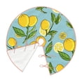 thumbnail image 3 of Kll Lemon Christmas Tree Skirt 36",Party Decorations Farmhouse For Christmas Decorations Holiday Party, 3 of 8