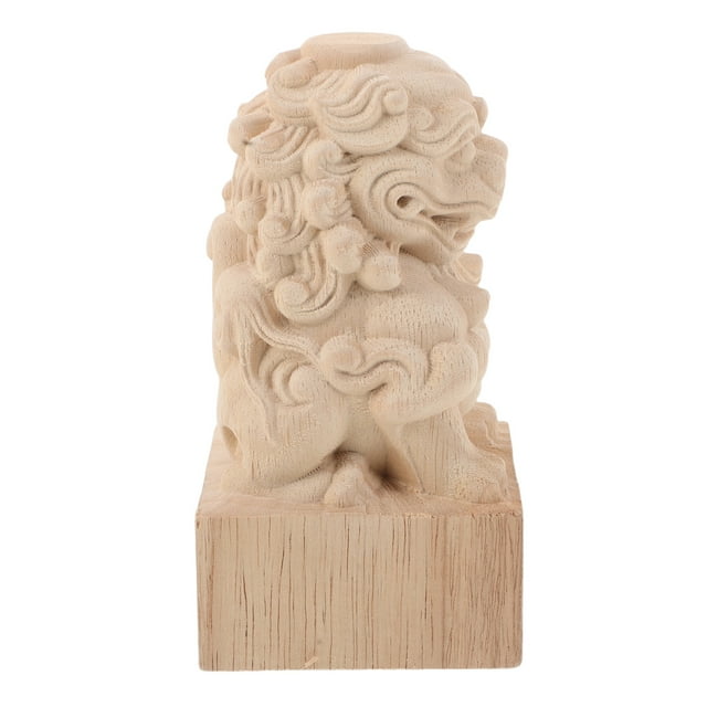 FUTUREORYY Decorative Curtain Rod Finials Beige Wood Finial For Homeowners Easy Installation 1pcs
