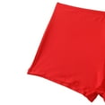 thumbnail image 6 of Women's Plus Size Skirted Two-Piece Swimsuit with High-Waisted Bikini Bottoms and Halter Neck Design for a Slimming Look Red 3X-Large, 6 of 7