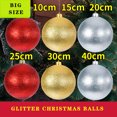 thumbnail image 4 of Large Christmas Spheres, Home Decoration Ball, Tree Ornament, Big Balls, 2023, 4 of 5
