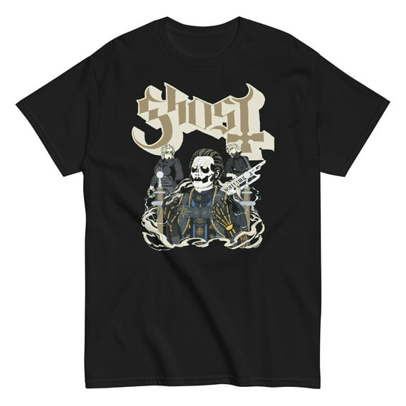 Ghost - Electric Daisy Unisex T-Shirt - Black - Small