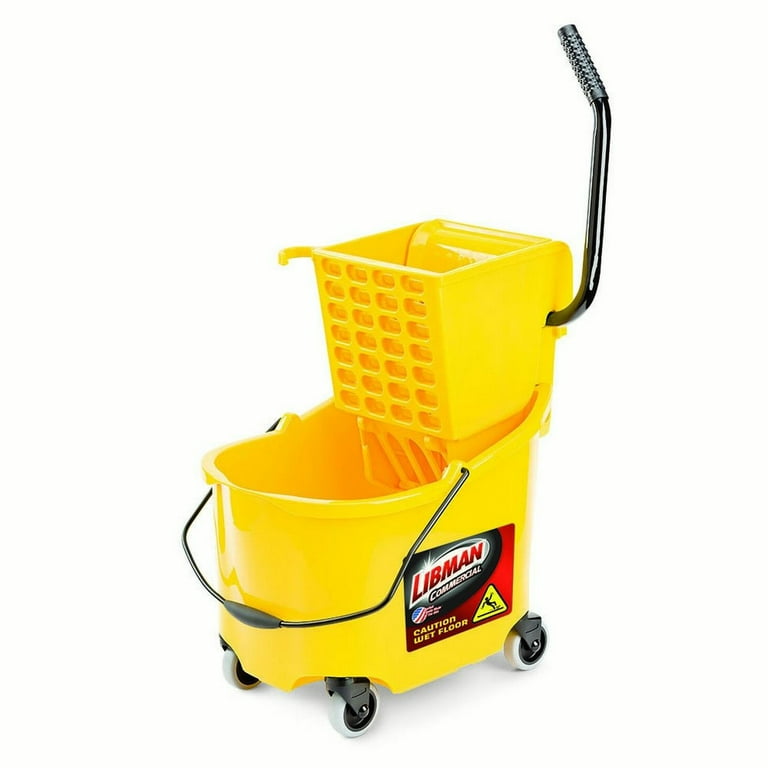Libman 4 Gal. Green Clean & Rinse Bucket with Wringer - McCabe Do it Center