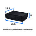 thumbnail image 2 of Funda protectora de vinipiel para consola PlayStation 5 Slim horizontal compatible con versión digital y con disco, 2 of 3