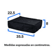 thumbnail image 2 of Funda protectora de vinipiel para consola PlayStation 5 Slim horizontal compatible con versión digital y con disco, 2 of 3