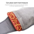 thumbnail image 5 of Cheers.US 1 Set Hot Water Bottle,Plush Warm Water Bag Pouch with Soft Waist Cover, Hot Water Bag for Pregnant Woman Relieve Fatigue Pain, 5 of 8
