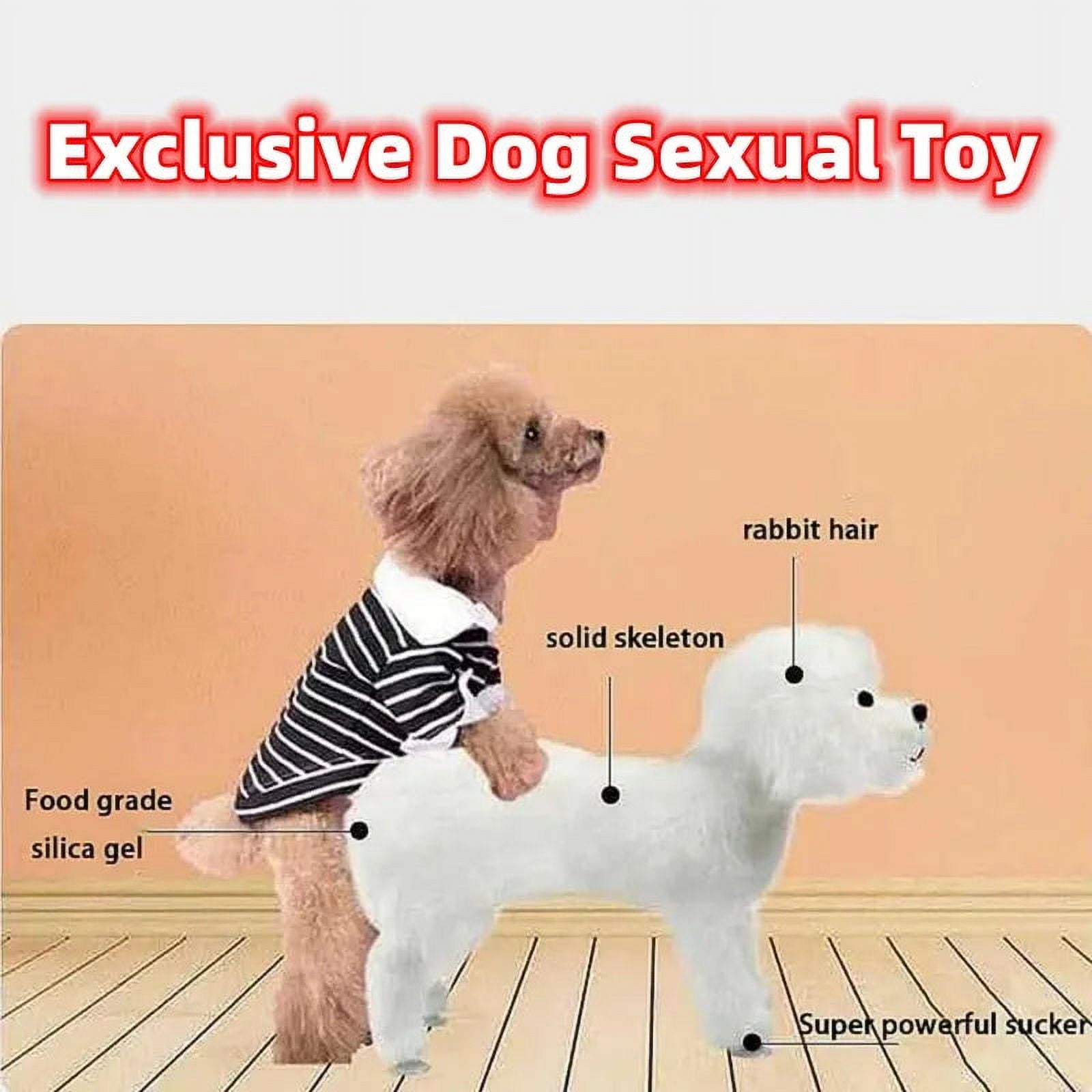 Dog Mating Toy Silicone Simulation Male Pet Estrus Vent Toys Interactive  Partner Dummy Funny Vent for Small Dogs - Walmart.com