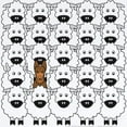 thumbnail image 2 of CafePress - Kelpie And Sheep Infant Bodysuit - Baby Light Bodysuit, Size Newborn - 24 Months, 2 of 4