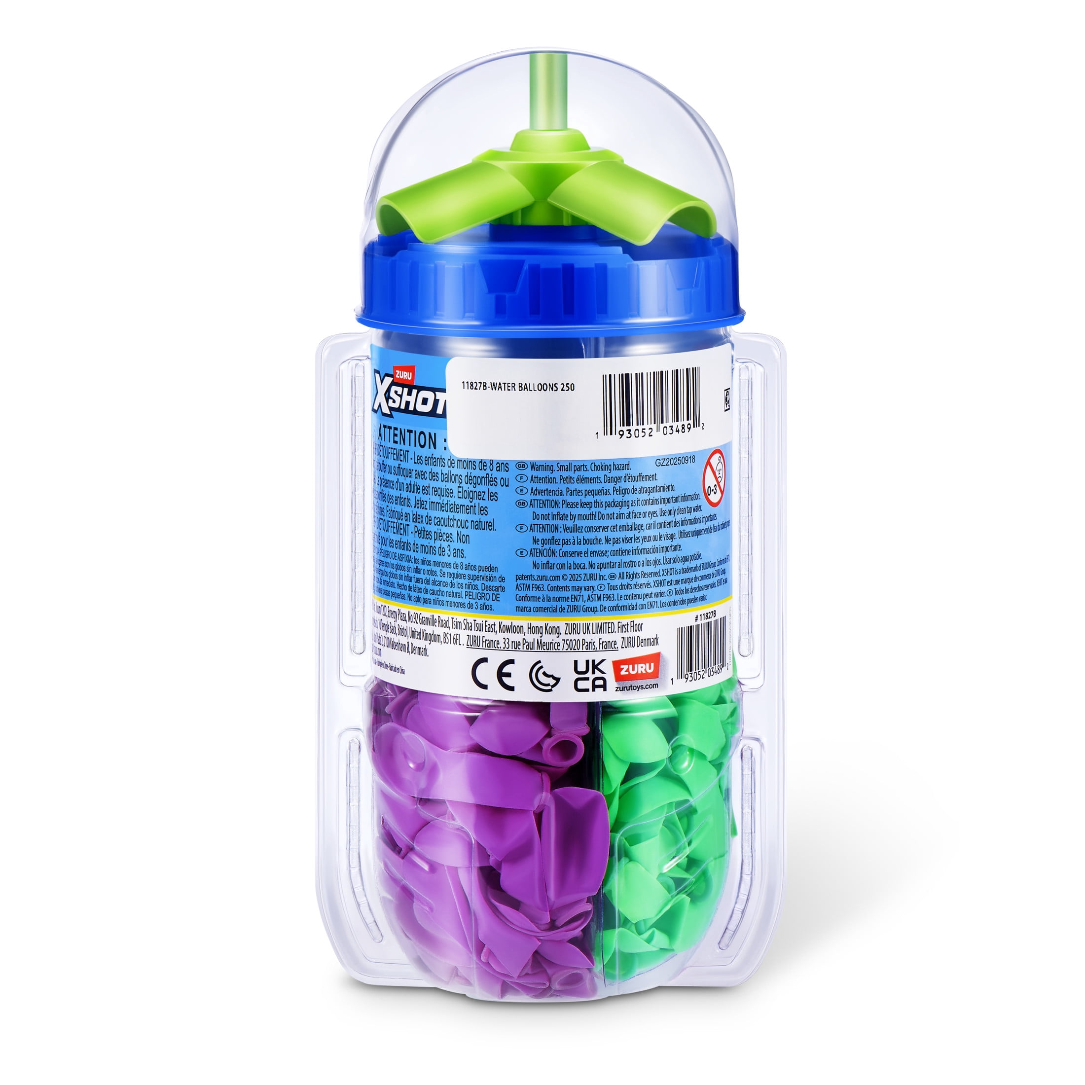 ハルぞぉ XSHOT Water Warfare 250 Count Pack Water Balloons with Easy Refill