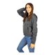 thumbnail image 3 of Hoddie Cierre Sudadera Basica Mujer Gorro Y Forro Afelpado 2, 3 of 8