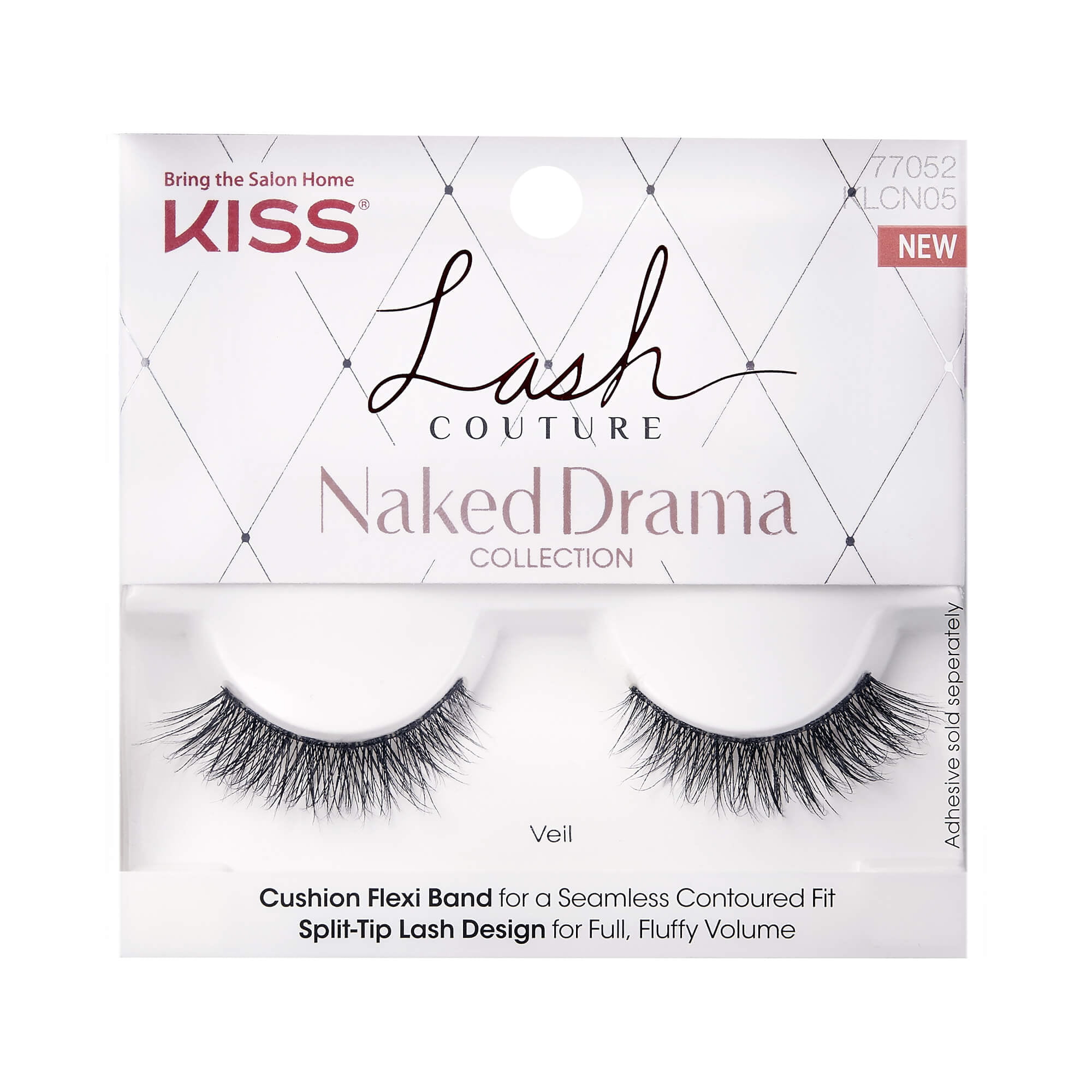 KISS - Lash Couture Naked Drama Collection Tulle - 1 Count 