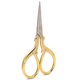 thumbnail image 5 of Tijeras antiguas de acero inoxidable Soidarity 2Conjunto medio oro tamaño pequeño, 5 of 6