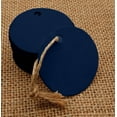 thumbnail image 4 of 100 Pcs Round Blank Cardstock Hang Tag Wedding Party Favor Gift Tags With Free Natural Jute Twine - Colors Available, 4 of 6