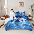 thumbnail image 4 of Castle Fairy Tiger Animal Bedding Comforter Set 2pcs for Kids Teens Adults,Jungle Wildlife Twin Comforter Sets Microfiber,Floral Flower Rose Breathable Bedding Set,Luxury Bedroom Decor,Reversible, 4 of 8
