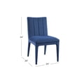 thumbnail image 5 of Brianne Navy Velvet Dining Chair with Wood Frame, 5 of 5