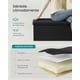 thumbnail image 4 of SONGMICS Puff Almacenaje, Banco de Almacenamiento, 38 x 110 x 38 cm, Soporta hasta 300 kg, para Sala de Estar, Dormitorio, Entrada, Negro, 4 of 6