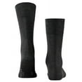 thumbnail image 3 of Falke Men's Socks - Tiago, Socks, Cotton, Logo, Long, Solid Color Dark Gray 41-42, 3 of 5