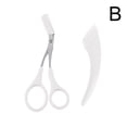 thumbnail image 3 of Lady Eye Brow Trimmer For Beginner With Eyebrow Comb 3PCS Eyebrow Scissors Set, 3 of 8