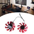 thumbnail image 2 of GPU Fan T128015CU for RTX2060 GTX1660 1660Ti Graphics Cards Enhances Cooling 4Pin VGA Cooling Fan T128015CU, 2 of 4