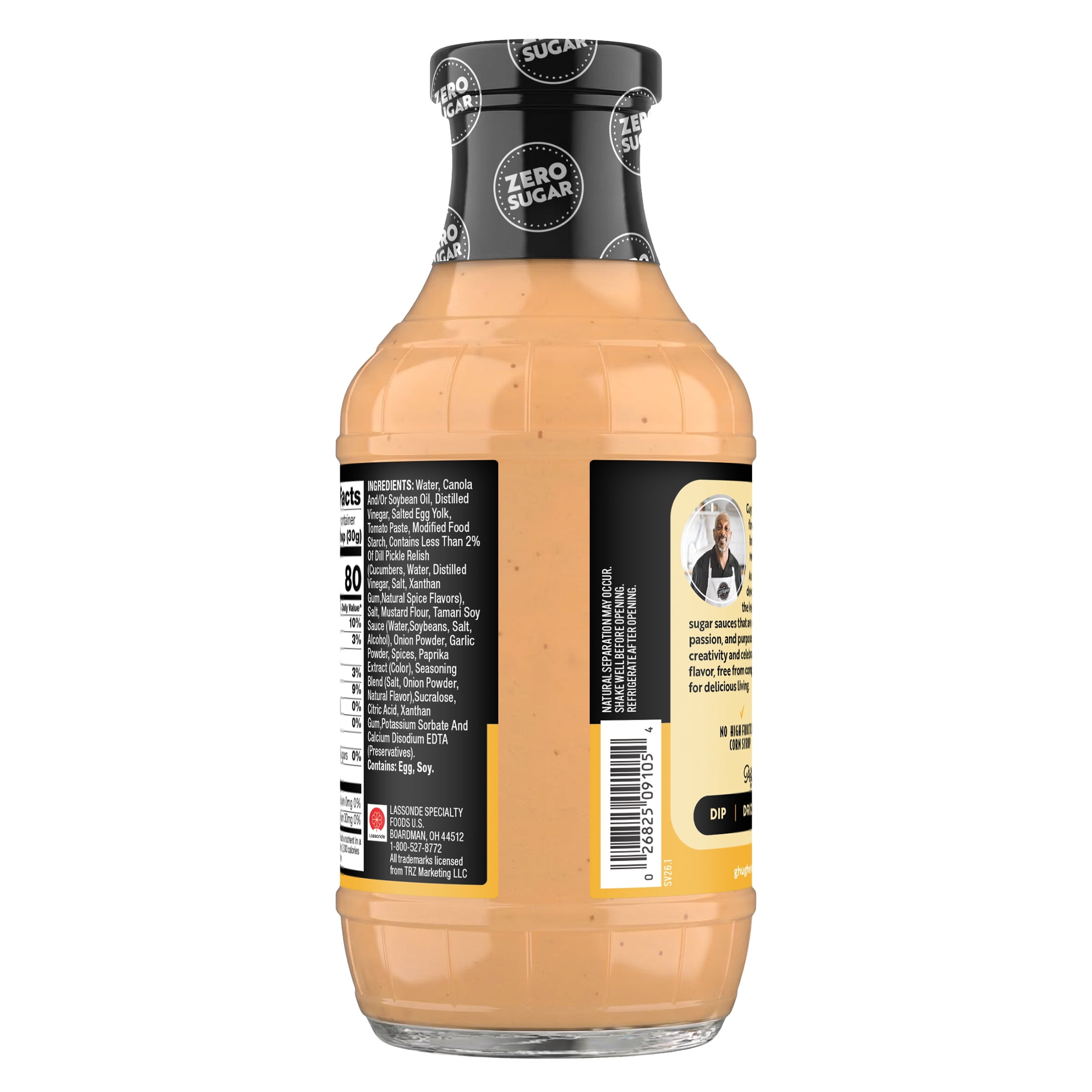 (3 pack) G Hughes Zero Sugar Fancy Fry Dipping Sauce, 16 oz