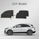thumbnail image 2 of 4 PCS Mosquito Net for Car Windows for Hyundai i10 LA BA PA 2008, Sunshade Car Baby Kids Privacy Shield Window Car Window Sunshade Roller Blinds, 2 of 5
