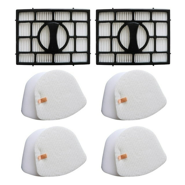 2 Hepa+4 Foam Felt Filter for Shark Navigator ZU560, ZU561, ZU562