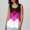 Hot Pink, variant on Womens Tank Top Plaid Color Block Sleeveless Summer Casual Slim Fit Camisole Shirts Red XXL