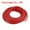 Red, variant on Rubber Cord Tube 16ft 1/8" Dia 1/16" Hole Red Hollow Tubing for DIY Craft Making