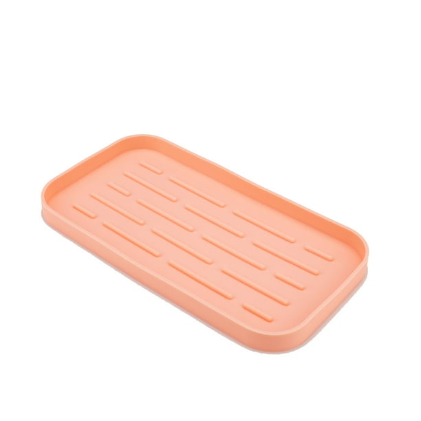 QIIBURR Kitchen Items for Home Silicone Drains Tray Kitchen Bathroom